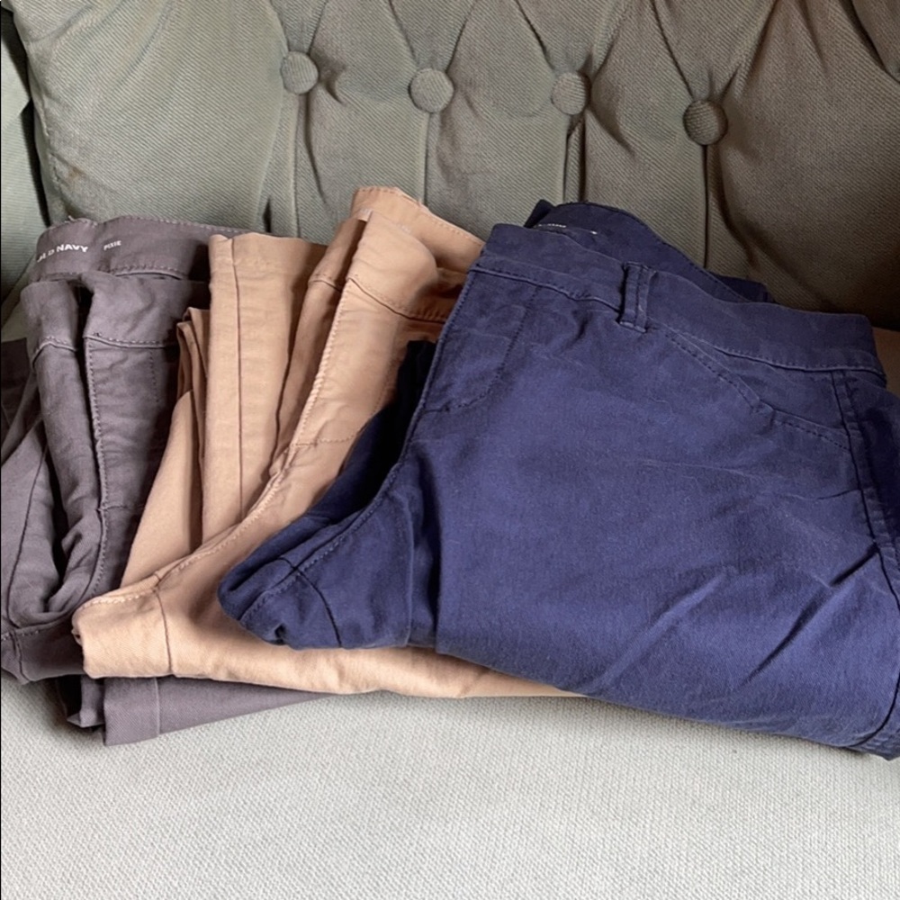 3 pairs of pixie pants